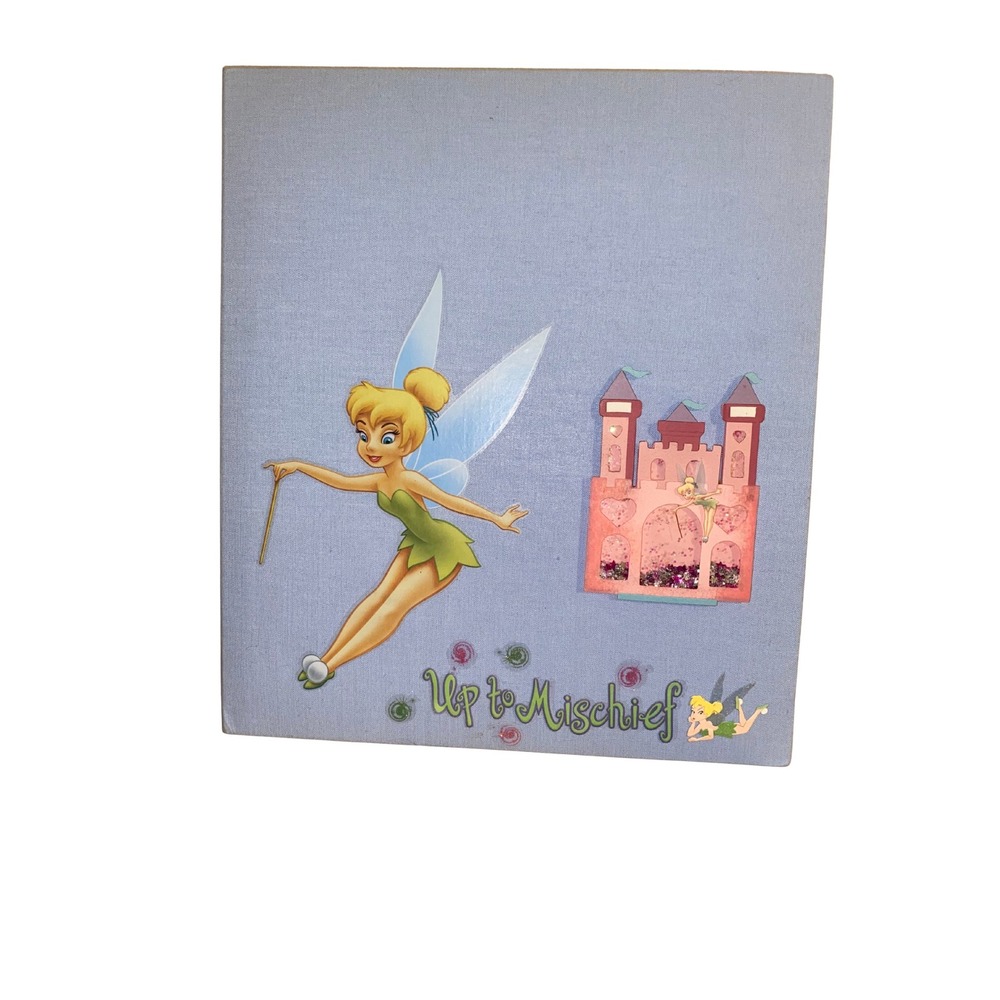 Disney Tinker Bell Scrapbook Album 10 Double Sided Pages Up‎ to Mischief